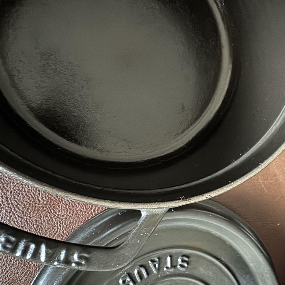 STAUB LA COCOTTE ストウブ ココット 24㎝ 両手鍋 ブラック
