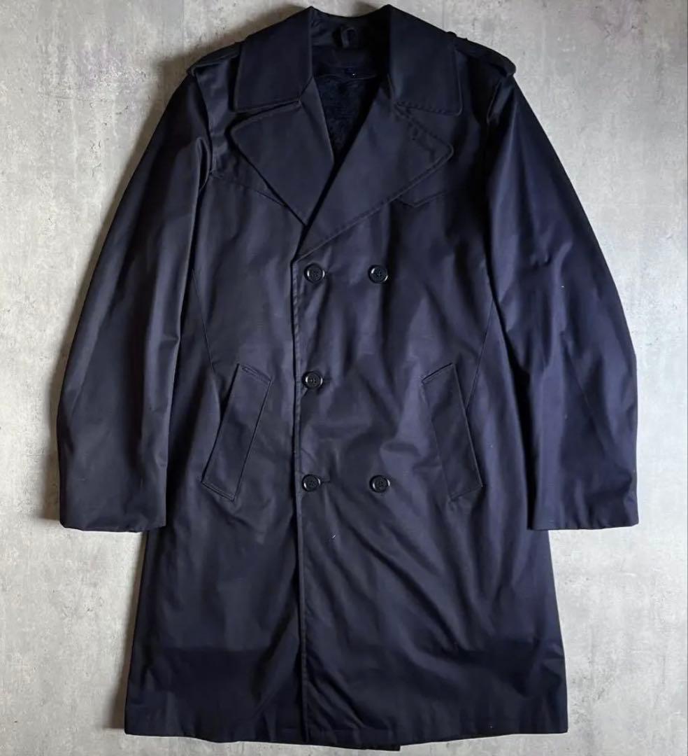 【80s French Military】イタリア海軍　ミリタリーコート　古着