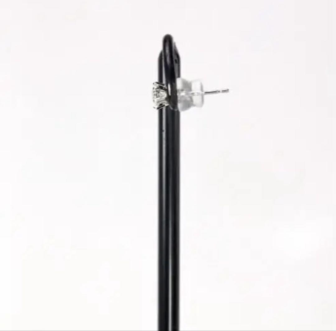 天然ダイヤモンド 計0.60ct,ミニ鑑別付,プラチナ シンプル 新品