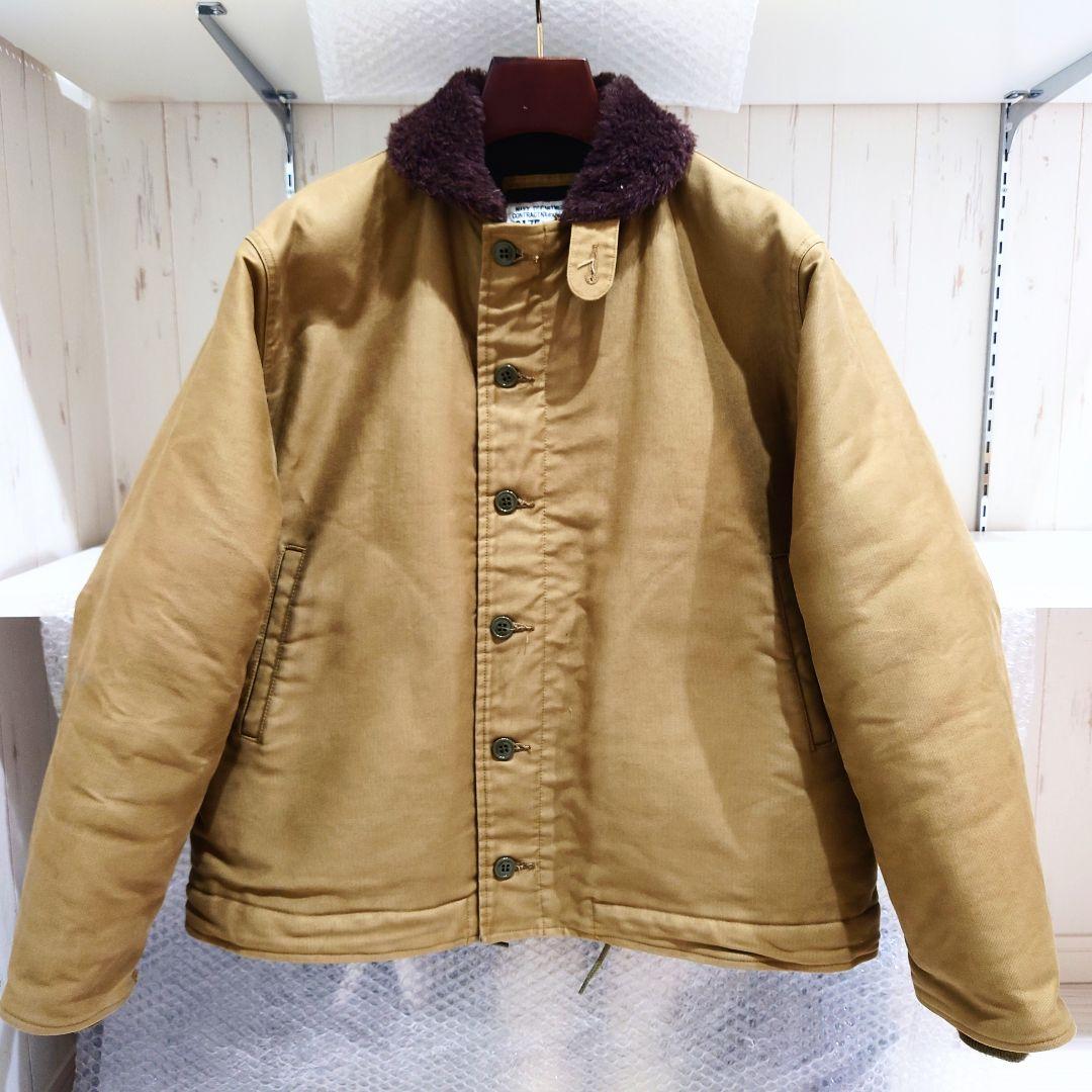 WAIPER ワイパー N-1 デッキジャケット アルパカ裏地 23WP43
