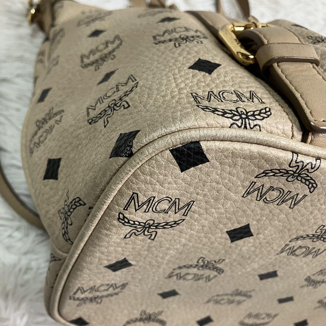 良品✨MCM ヴィセトス トートバッグ ショルダーバッグ 2way A4