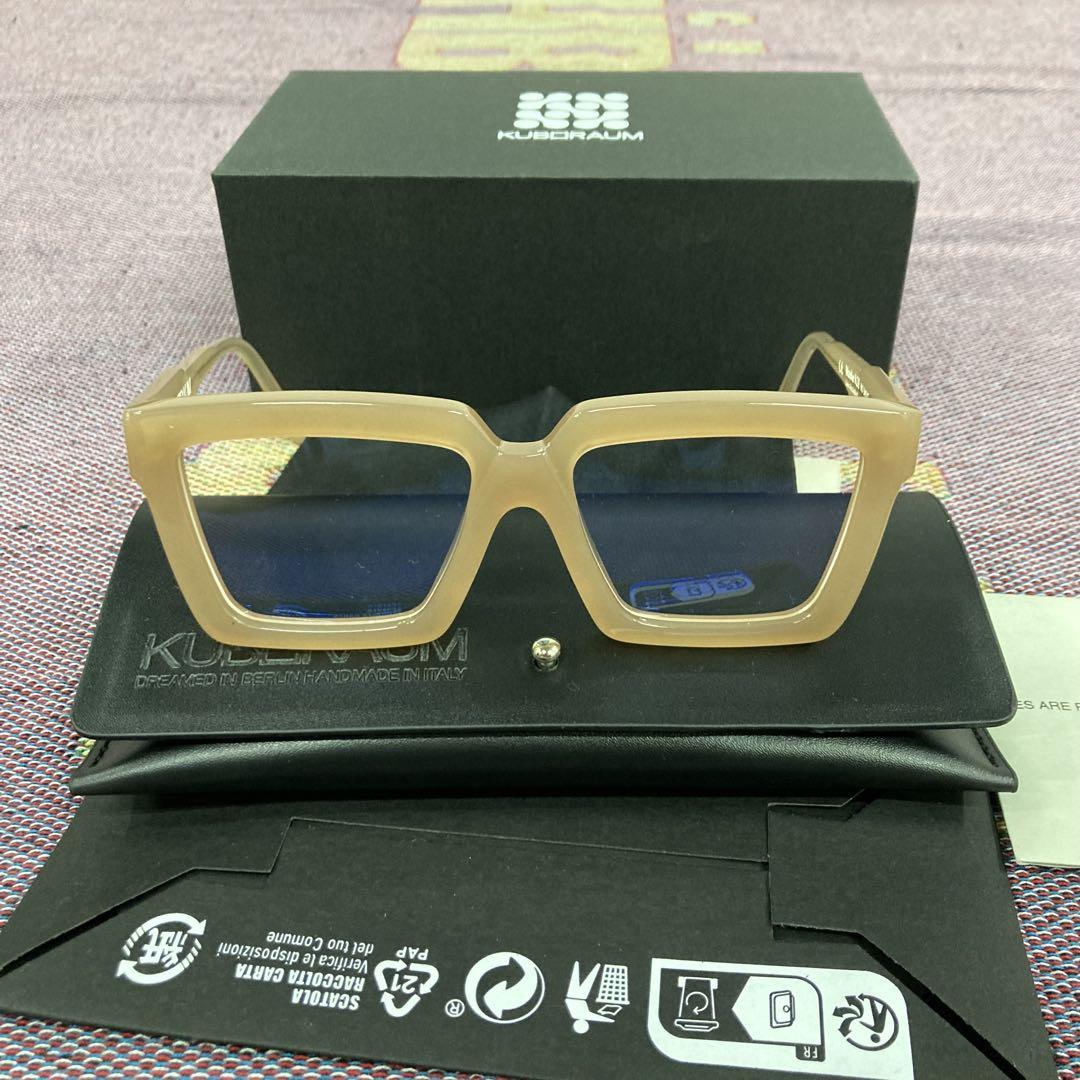 Kuboraum Maske K26 サングラス メガネ スクエア クボラム