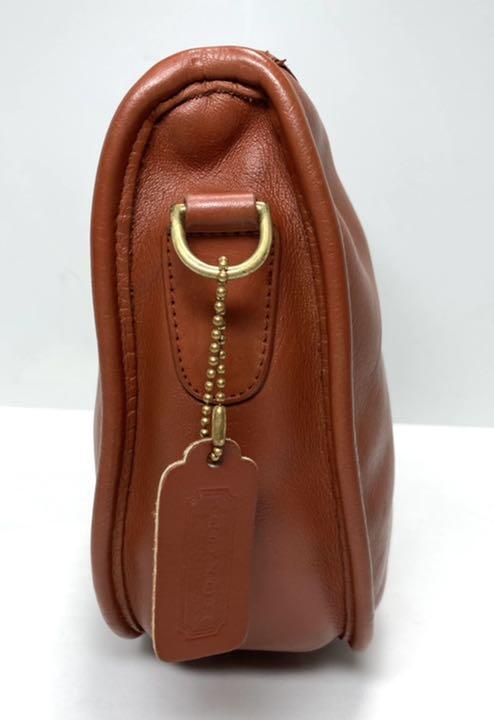 定番格安 美品 オールドコーチ USA製 ショルダーバッグ ハーフムーン 8923 2m3WC-m23082418747 安い国産