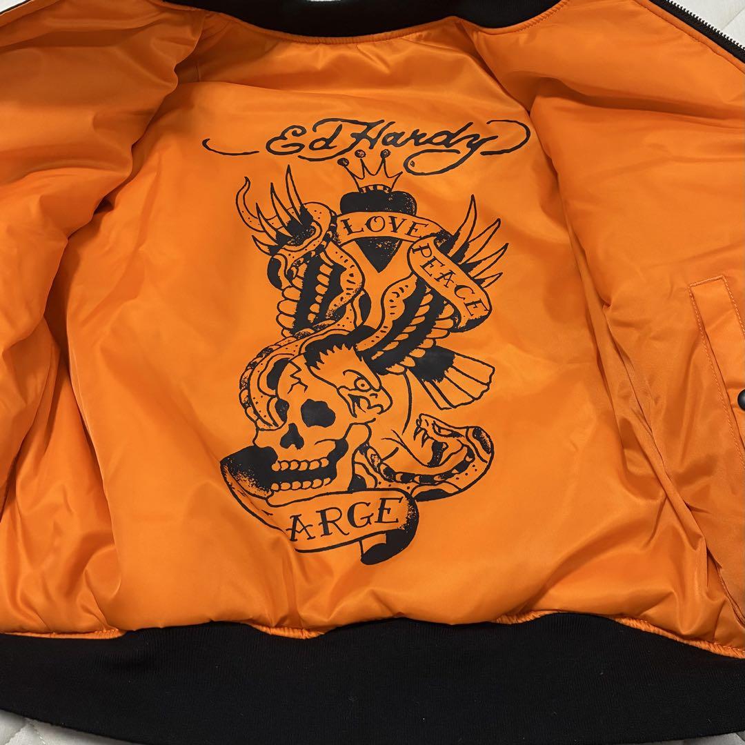 Ed Hardy XLARGE エクストララージ　刺繍ジャケット