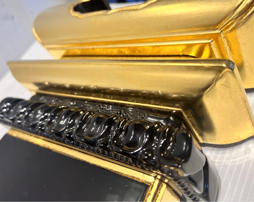 未使用品 位牌 千倉 5号 黒色 金色 仏具 置物 箱入り 未使用品 位牌 千倉 5号 黒色 金色 仏具 置物 箱入り