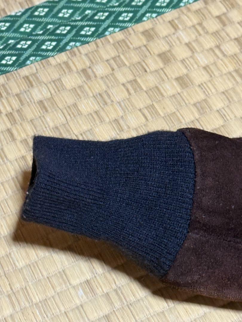 【古着】 Schott ダークブラウン スエードジャケット