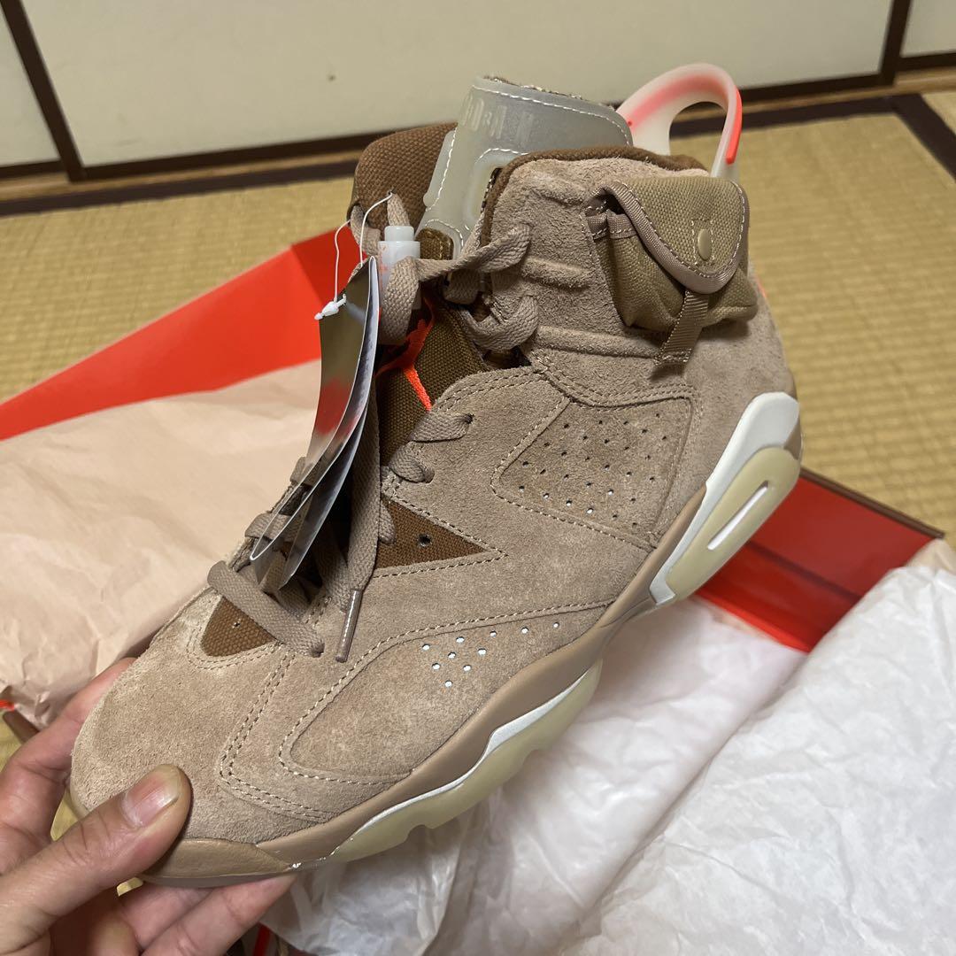 靴 Nike Air Jordan 6 travis