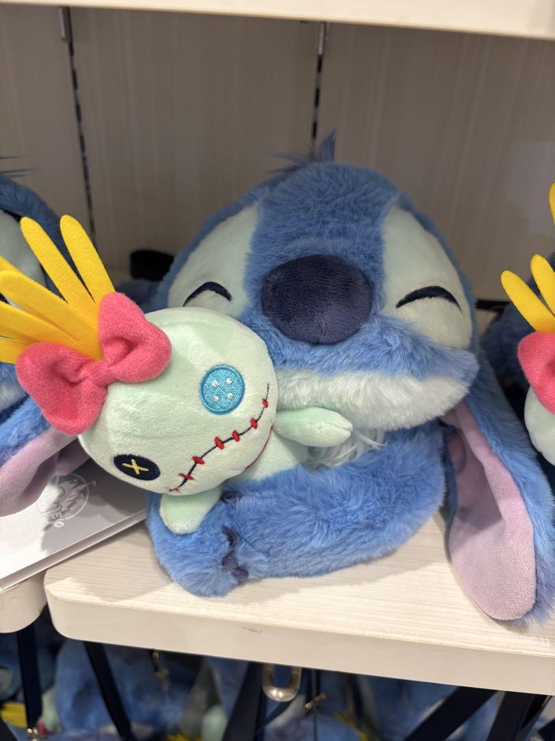 ディズニーストア スティッチ＆スクランプ マルチポシェット