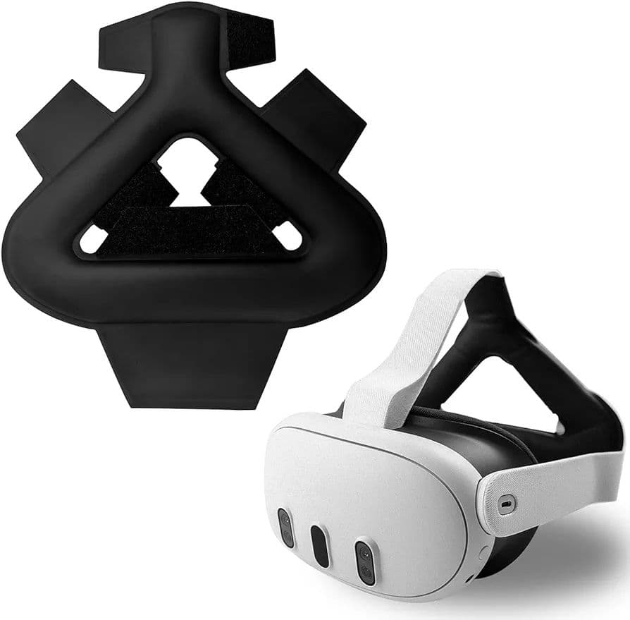 Meta Quest 3用ヘッドバンド ストラップ 負担軽減 クッションパッド