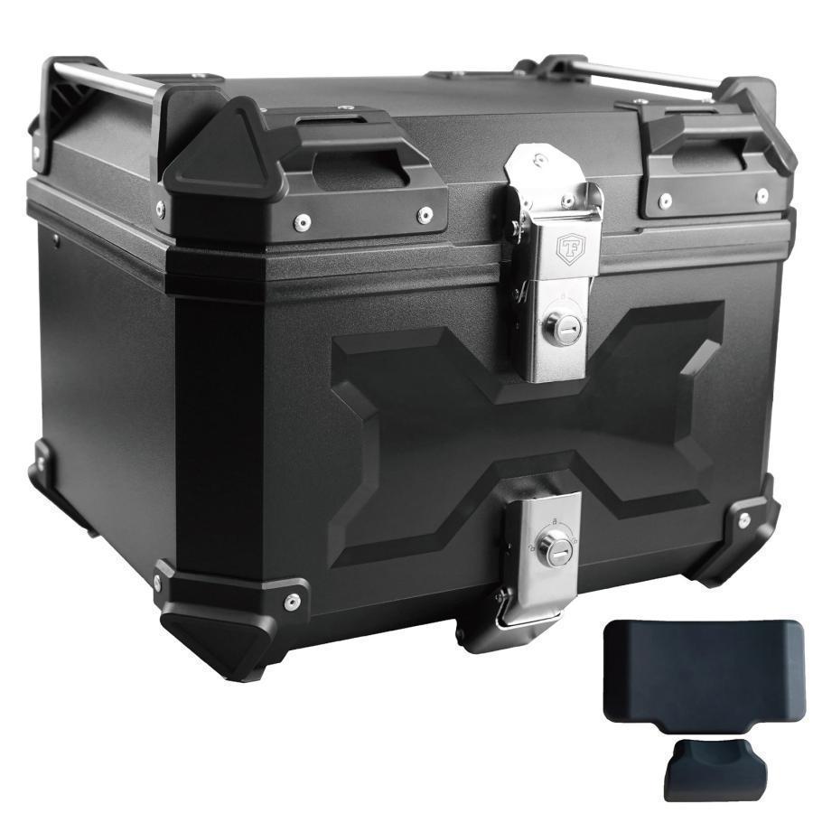 R2329バイク リアボックス45l ABS背もたれ付 大容量 トップケースNA