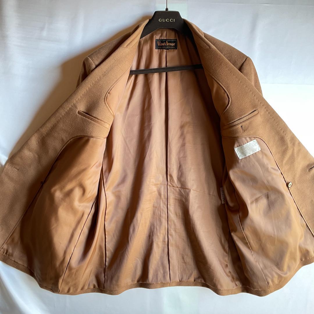 wind armor ウィンドアーマー カシミヤ100% ダブル テーラード wind armor ウィンドアーマー カシミヤ100% ダブル テーラード