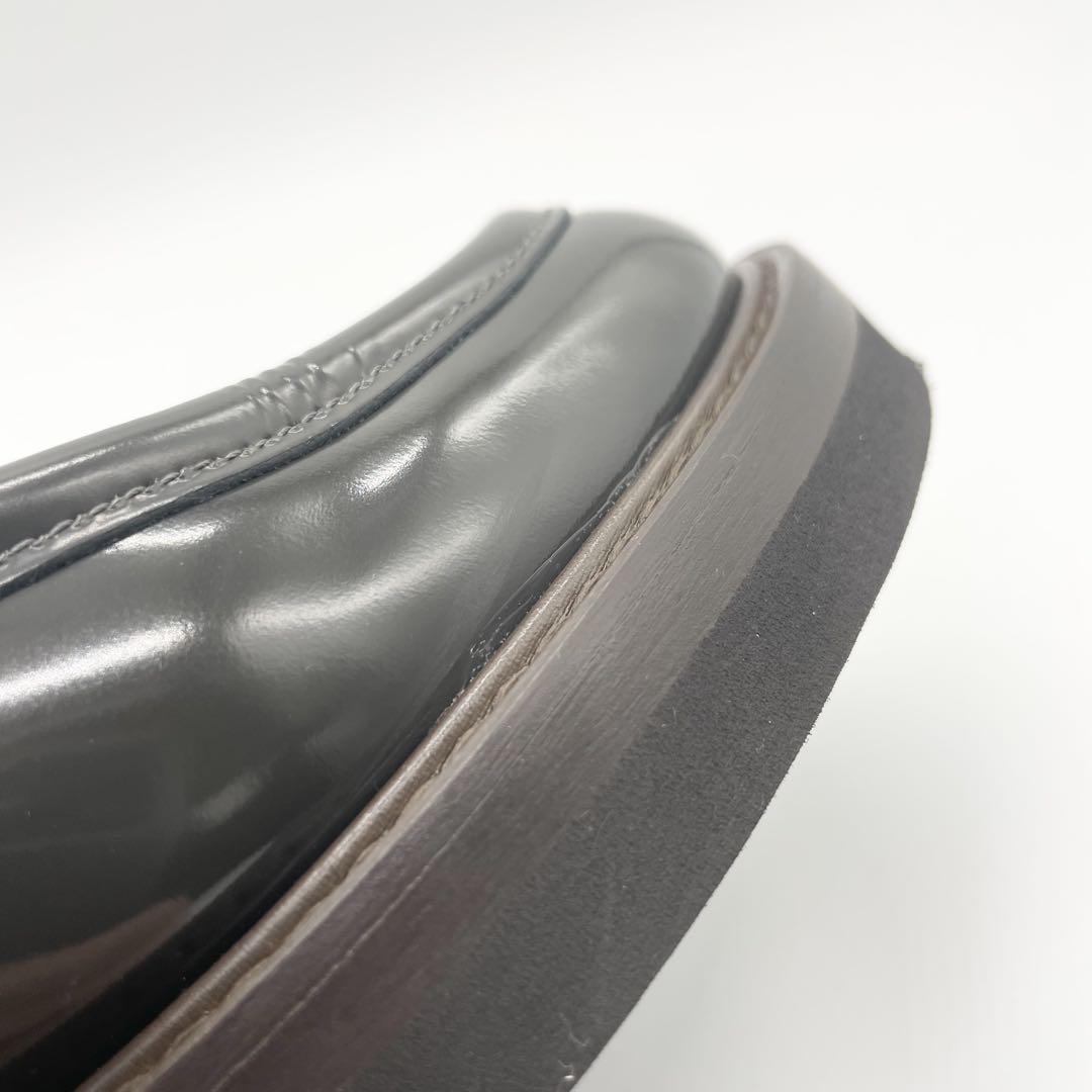 着用1回】Luca Grossi ルカグロッシ ローファー グレー 23cm