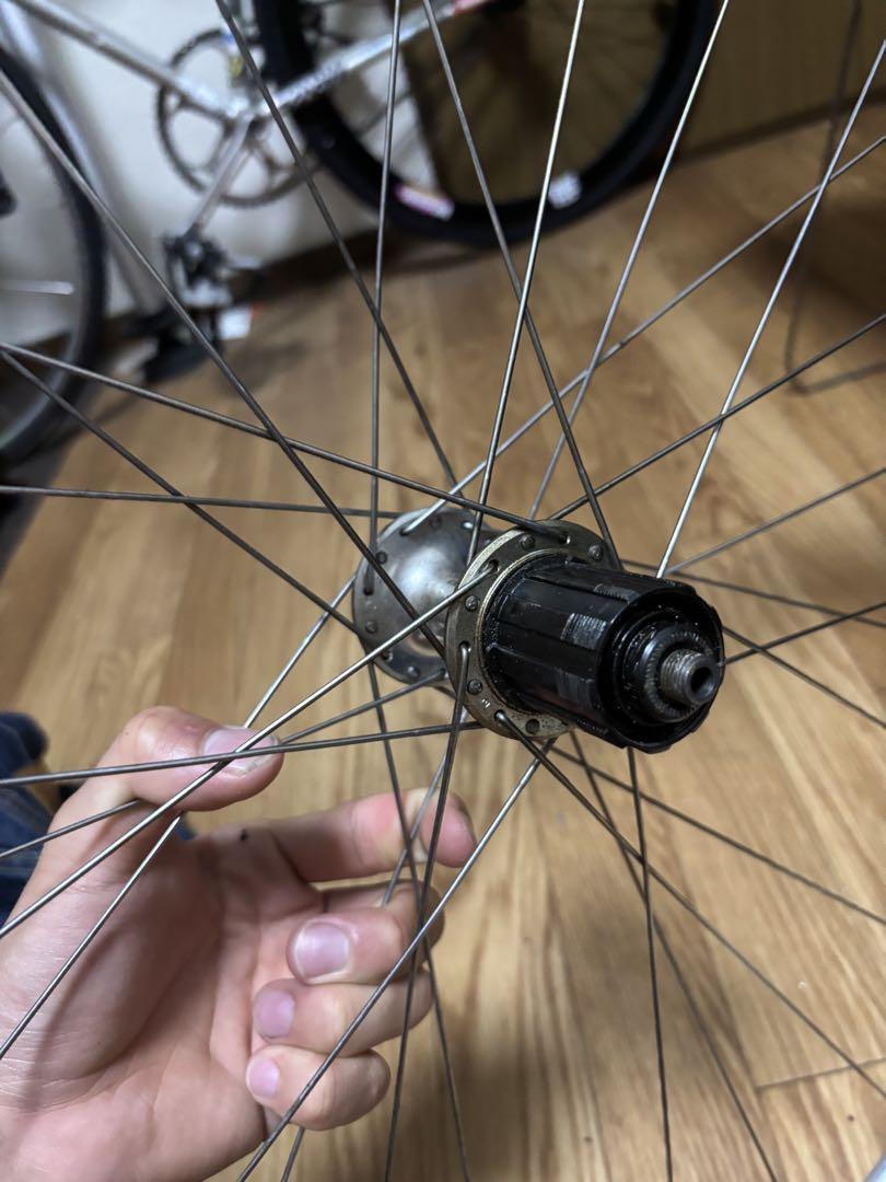 dura ace integrated 8sis ハブ 28h