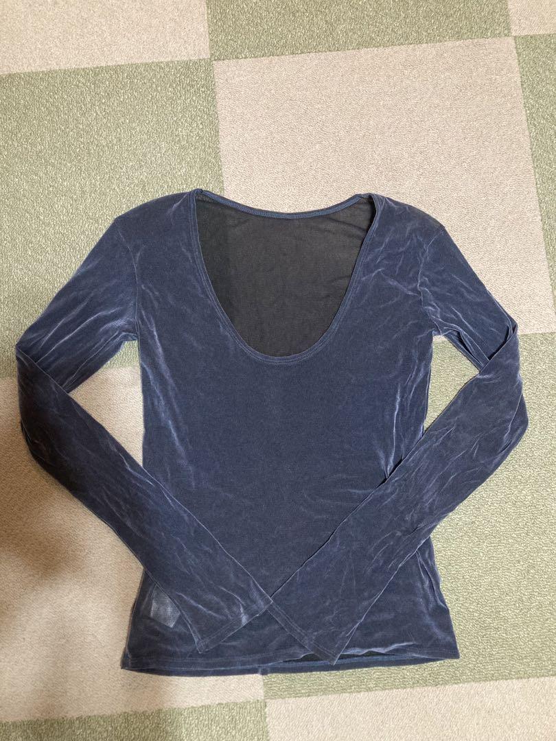 希少　little suzie 2way Velvet Tulle Top