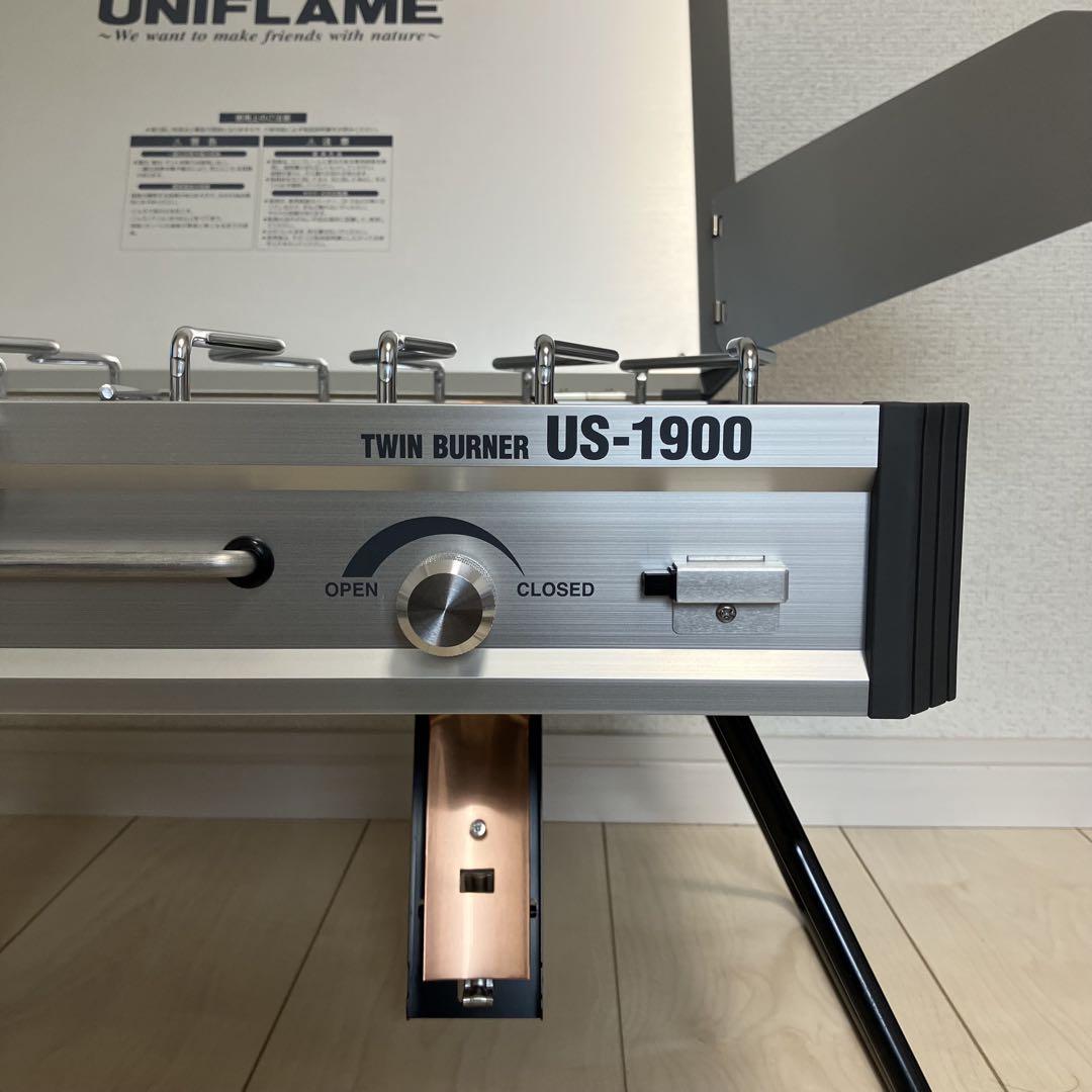 値下げ【未使用品】ユニフレーム ツインバーナーUS-1900