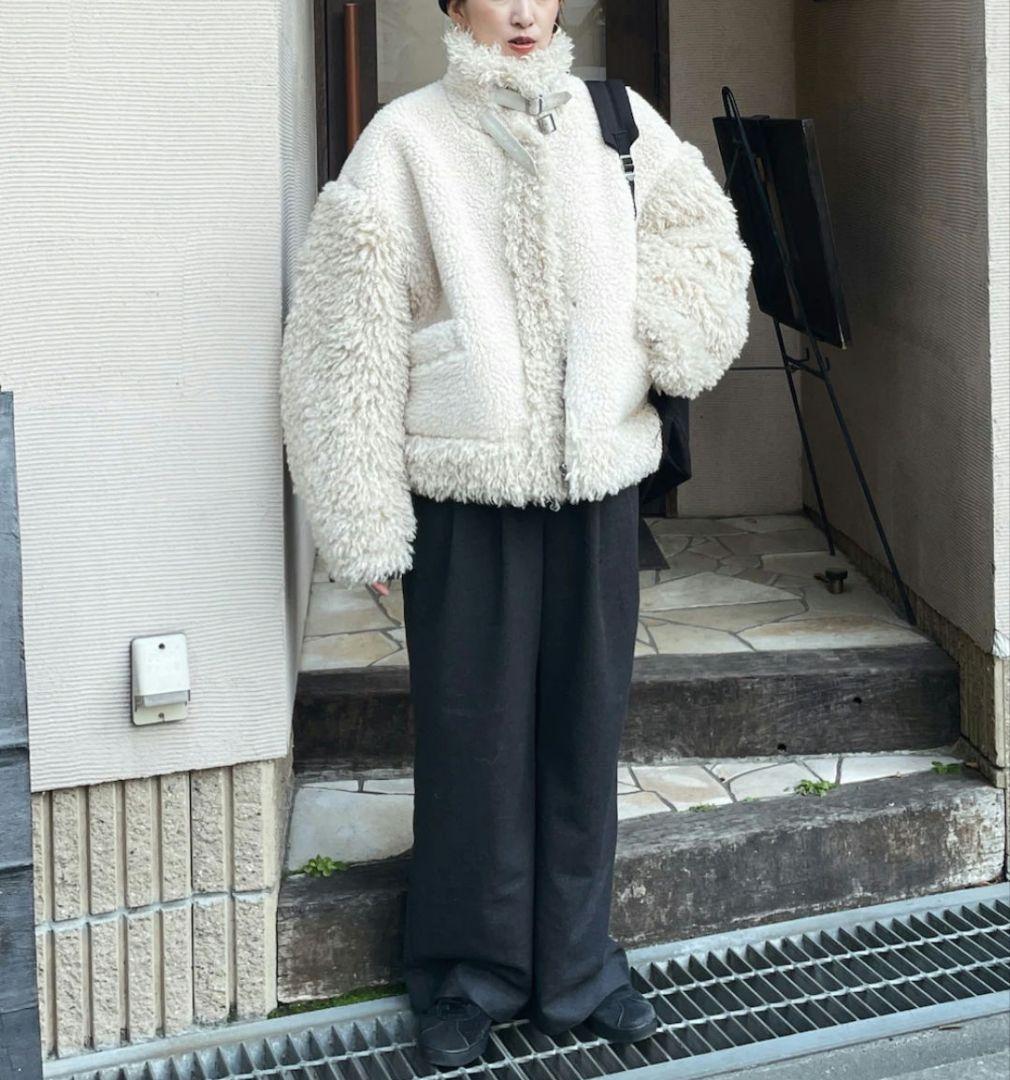 【✨新品✨】Ungrid◎ボアコンビムートンブルゾン 人気完売品 希少 【✨新品✨】Ungrid◎ボアコンビムートンブルゾン 人気完売品 希少