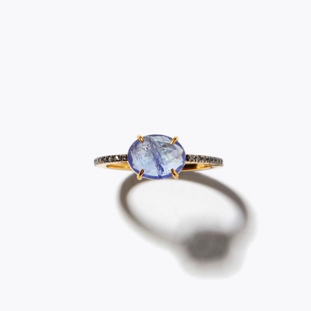 アルティーダウード ARTIDAOUD タンザナイト K10YGリング 12号