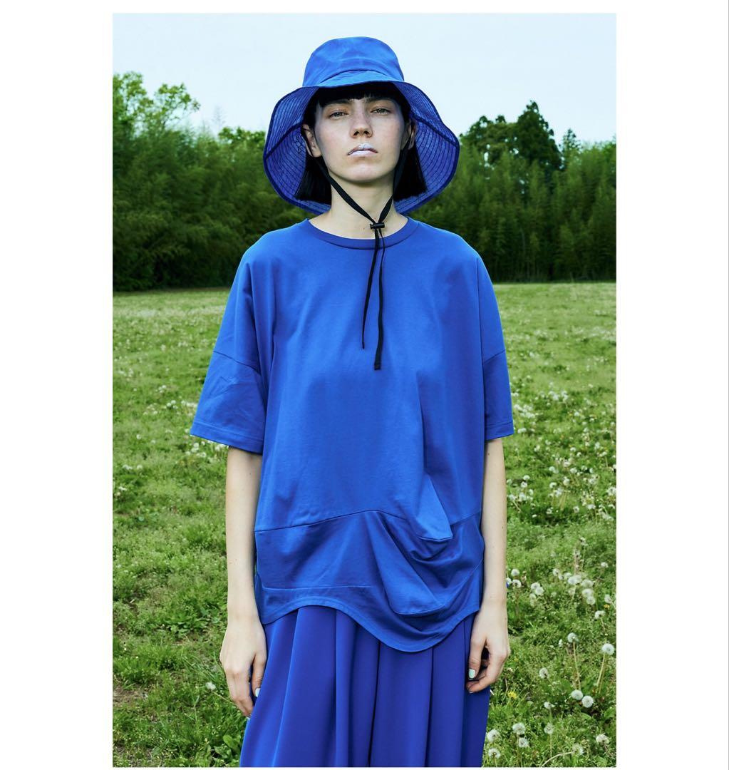 エンフォルド CURVE LAYERED-HEM T-SHIRT