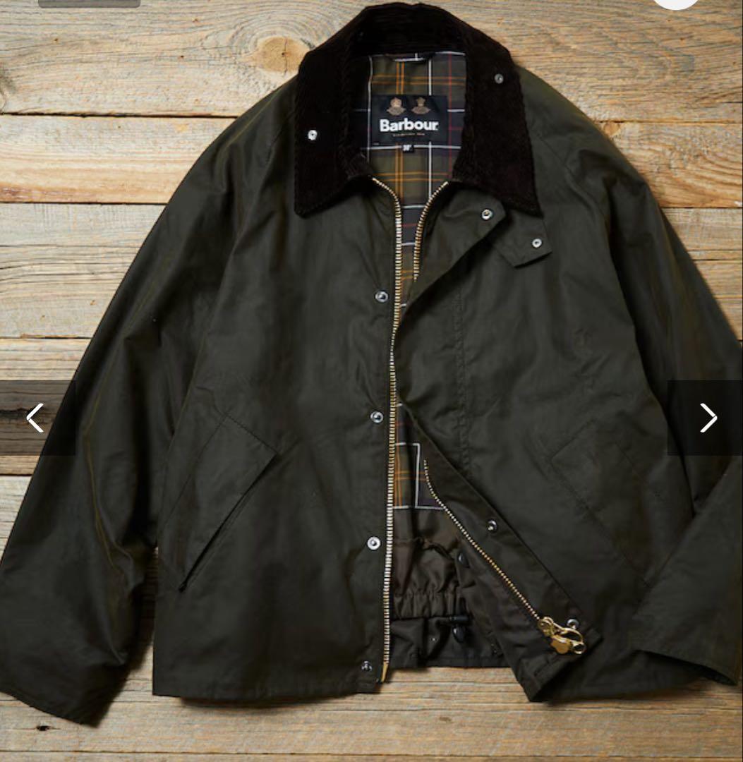 Barbour freak's store OS transport オリーブ