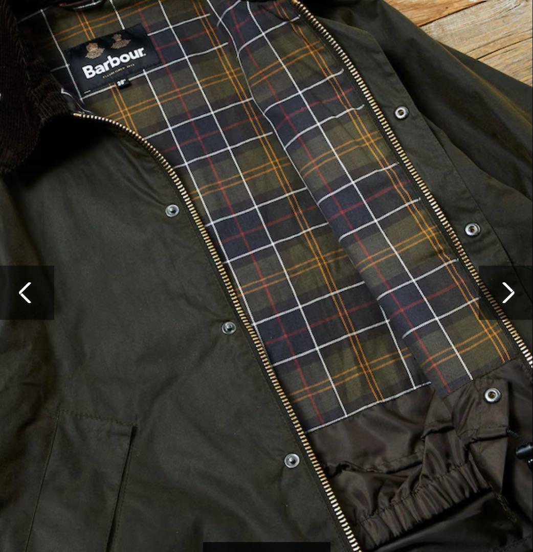 Barbour freak's store OS transport オリーブ