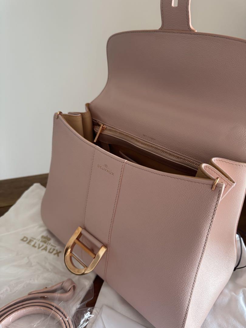 新品未使用　DELVAUX Brillant MM nude rodeo