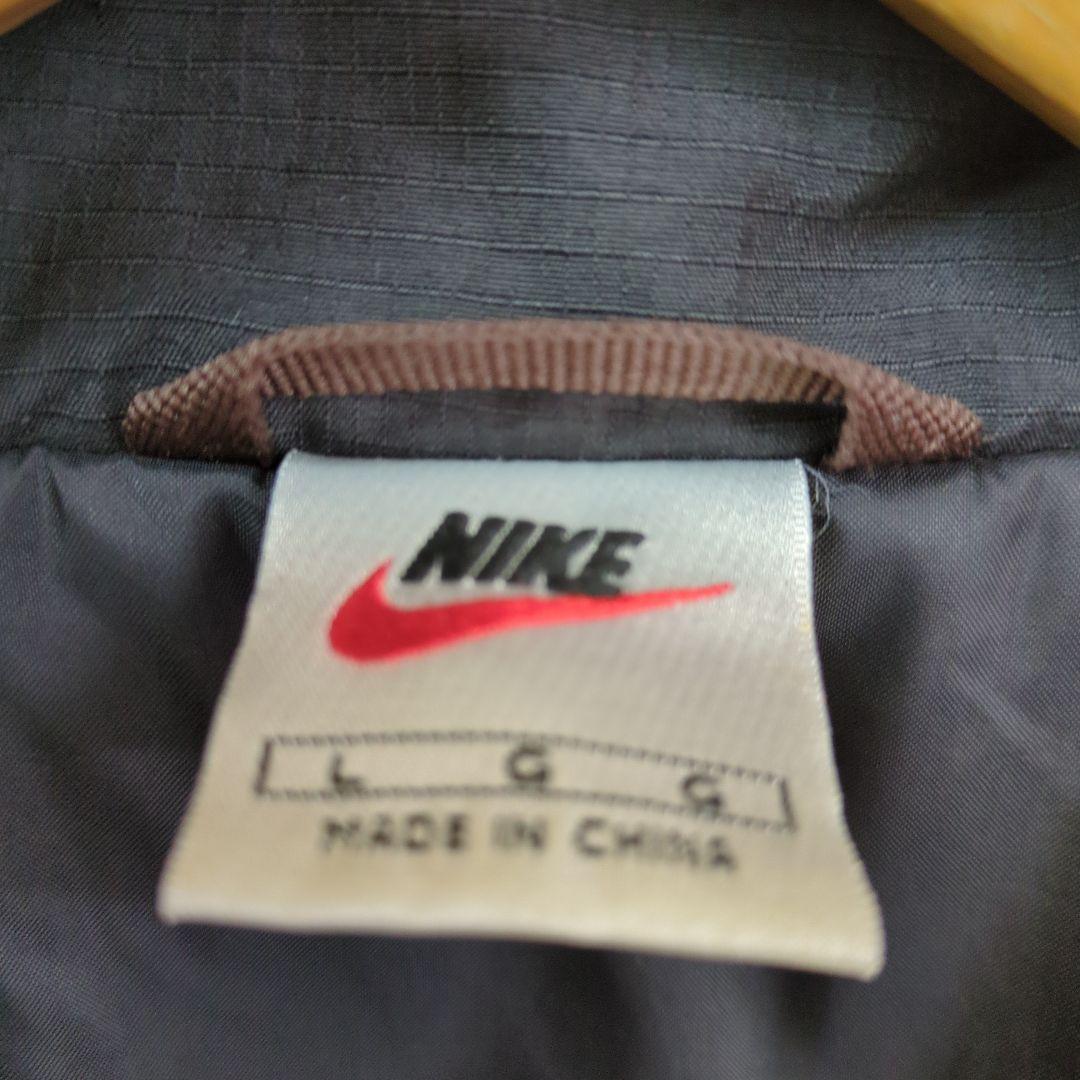 90s NIKE 中綿 ナイロンジャケット Lサイズ