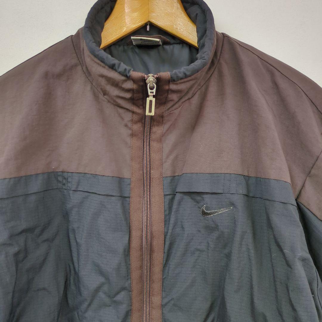 90s NIKE 中綿 ナイロンジャケット Lサイズ