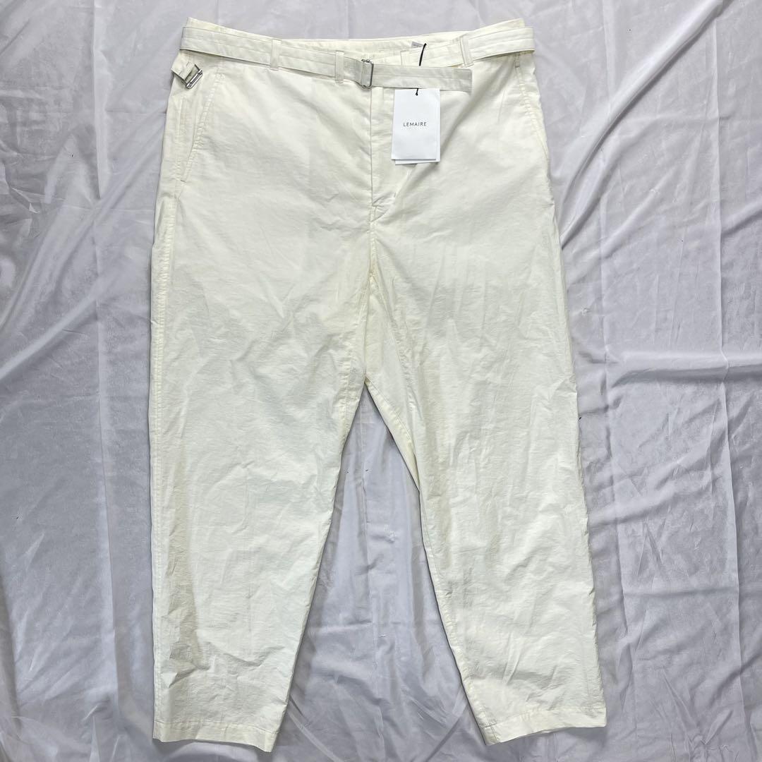 lemaire 24ss ベルテッド パンツBELTED CARROT PANT