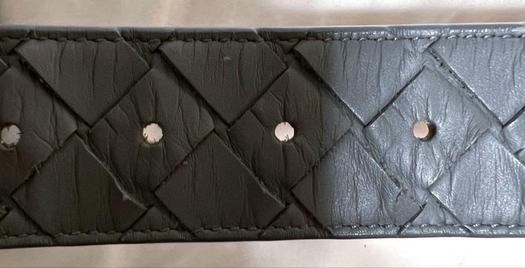 ボッテガべネタ　BOTTEGA VENETA レザーベルト　メンズ