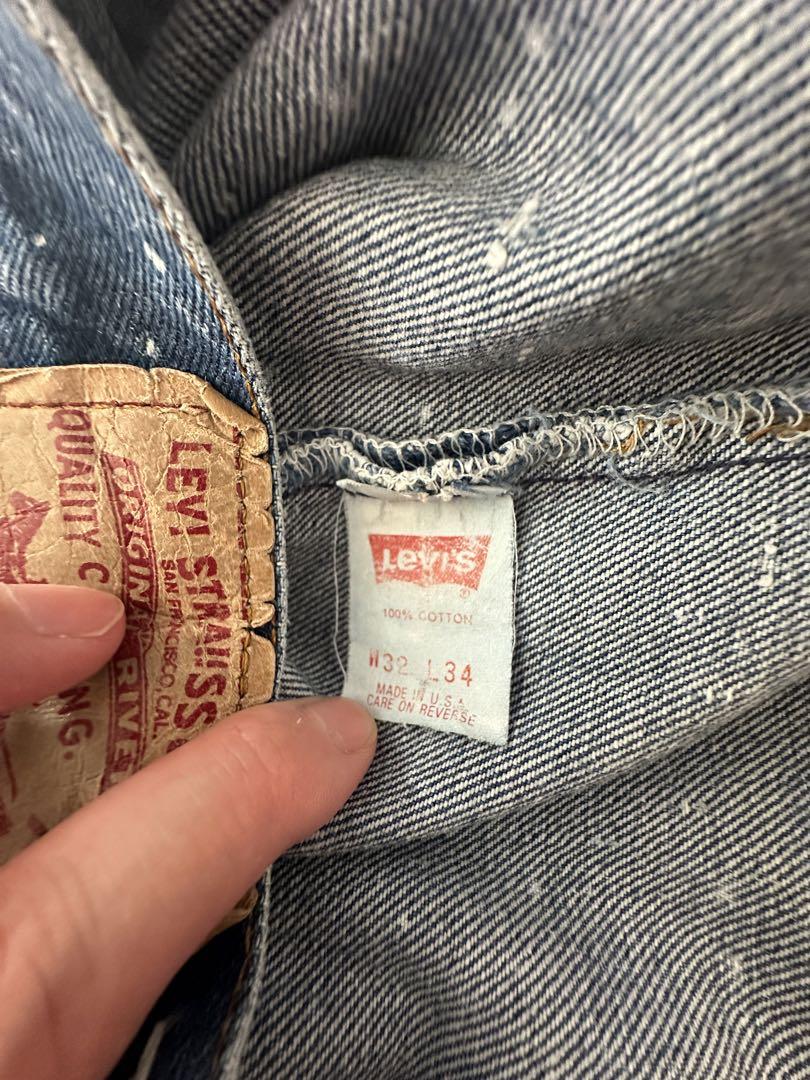 【米国製】ギャラクティックウォッシュ Levi’s 501 80’s