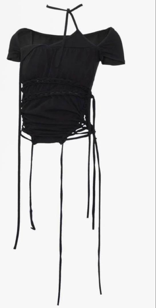 専用theredthread S snake laceup tops