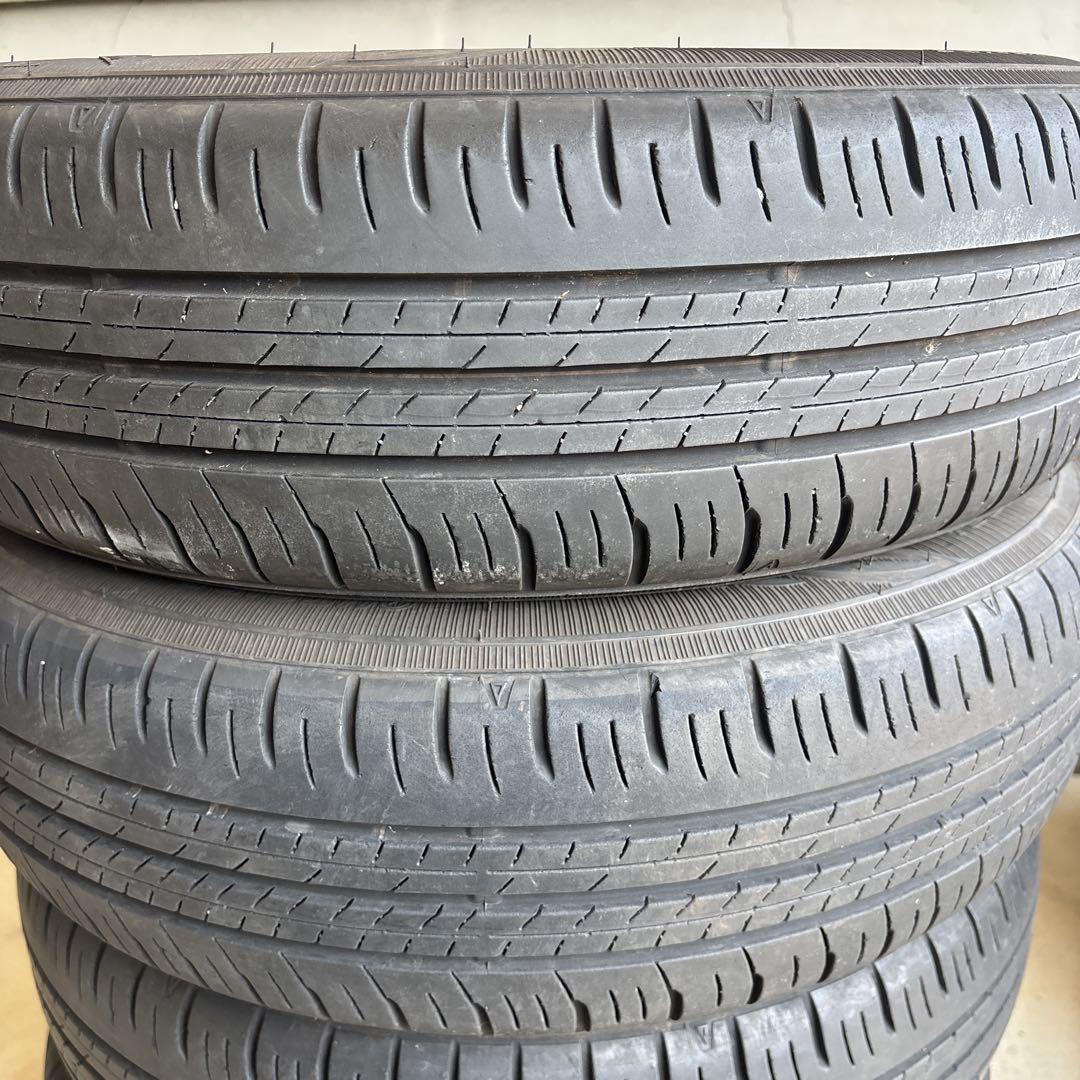 バリ溝　ダンロップ　EC300＋ 155/65R14 軽自動車サイズ