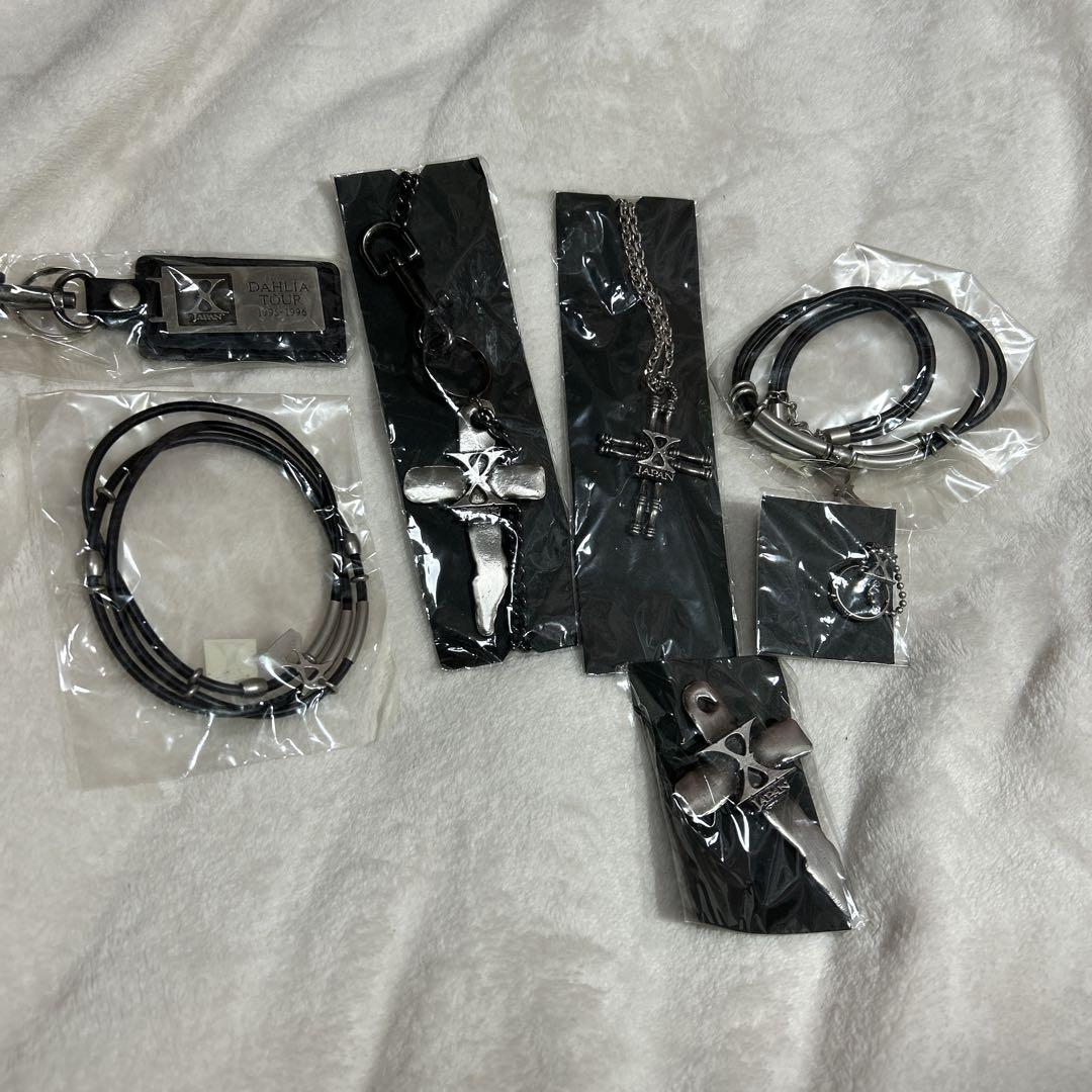 XJAPAN DAHLATOUR グッズ アクセサリー8点セット