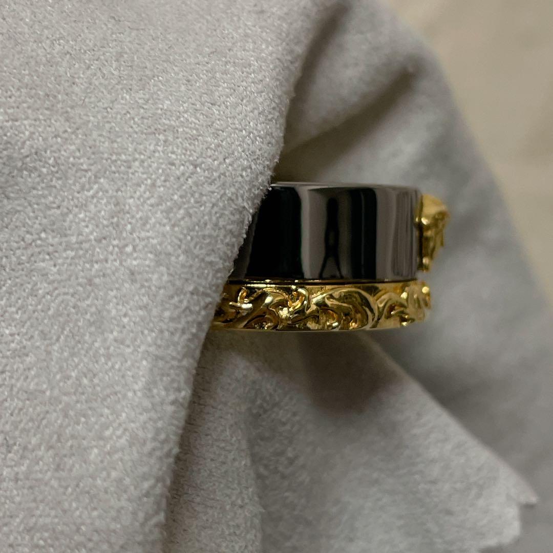 VERSACE ゴールド メドューサ ピンキーリング クリスタル ラ メドゥーサ リング ゴールド | VERSACE JP