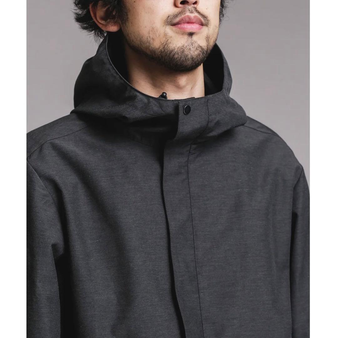 nano・universeメンズマウンテンパーカー★スマホで温度調整可ヒーター付 nano・universeメンズマウンテンパーカー★スマホで温度調整可ヒーター付