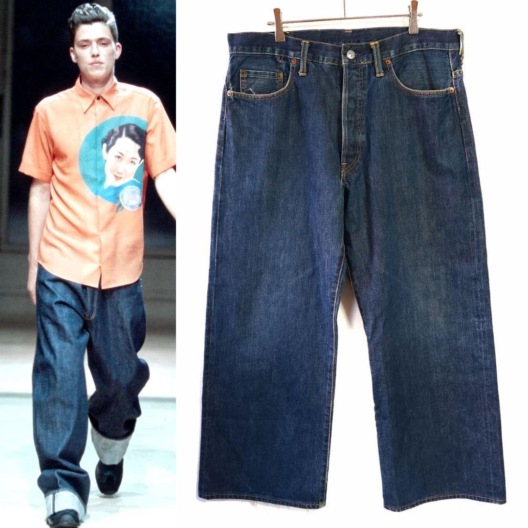 02SS Yohji Yamamoto Pour homme バギーデニム