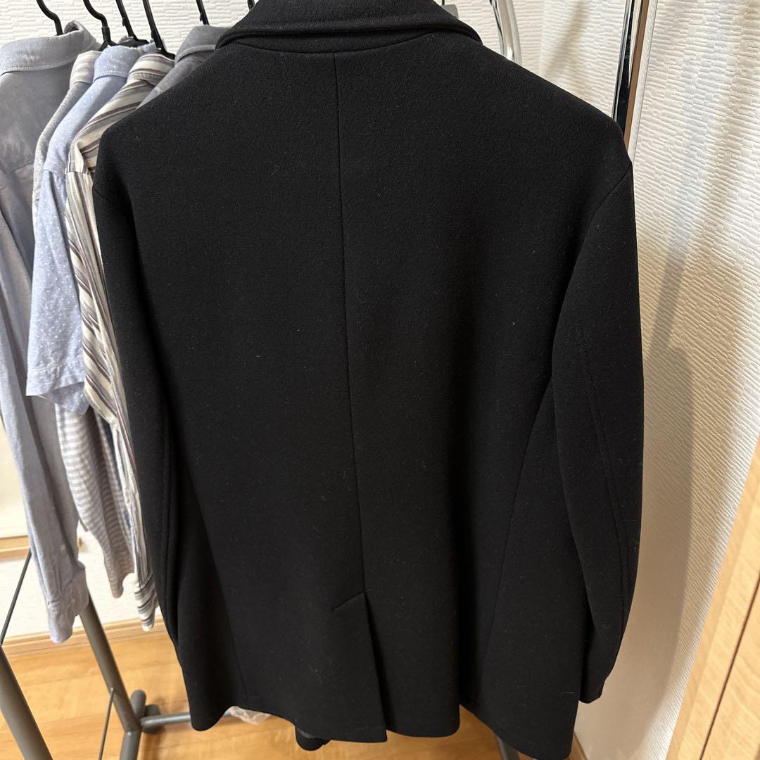 ARMANI COLLEZIONI 黒 ウールコート