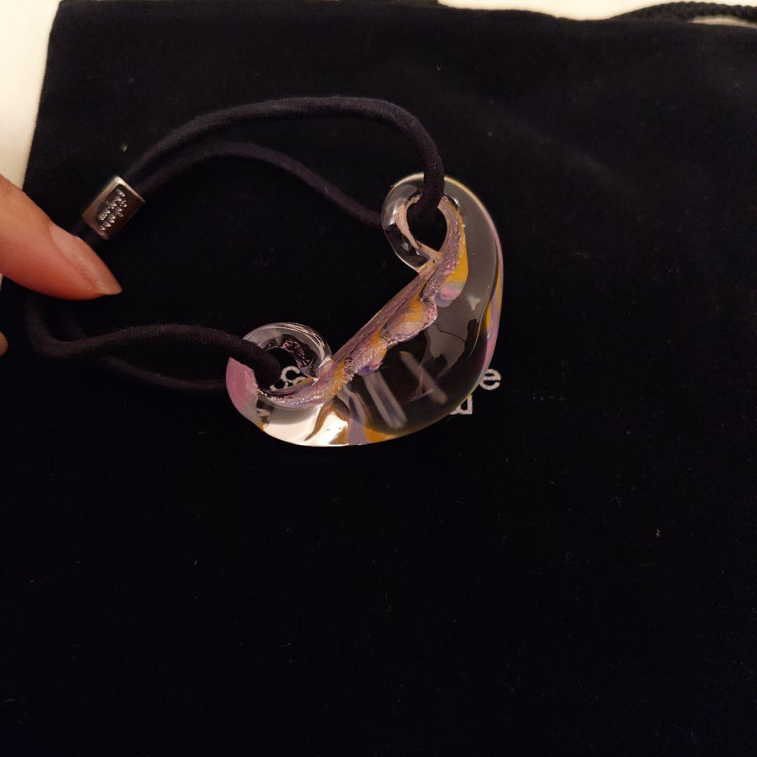 Upcycle Large Metallic Glass Pony2022 | THE HAIR BAR TOKYO