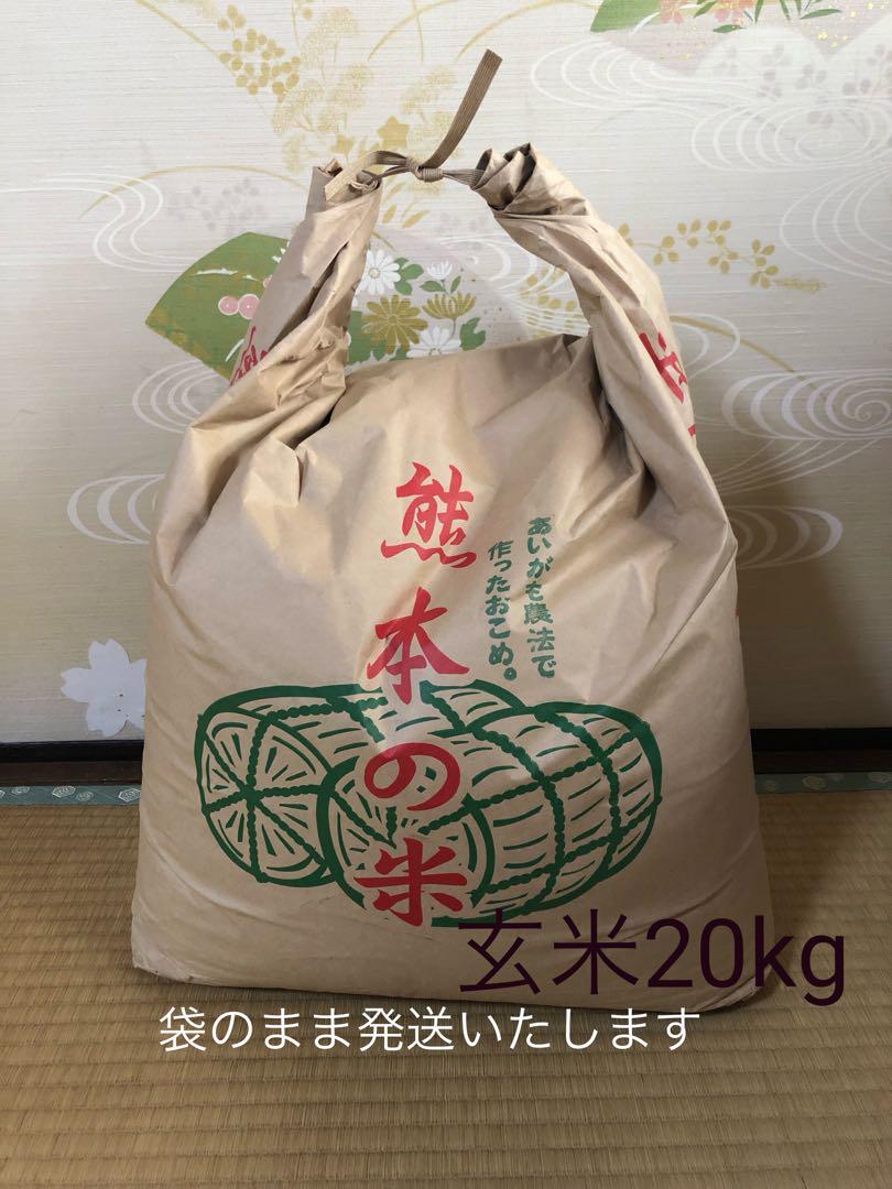 あいがも農法 玄米20kg