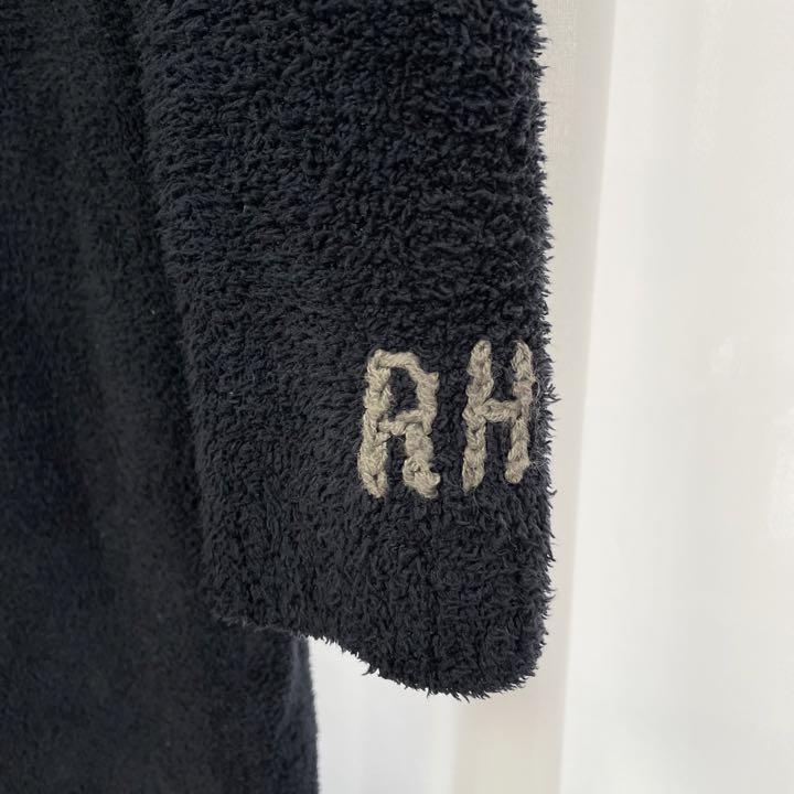 ベアフットドリーム 別注 ロンハーマン 刺繍ロゴ ニット 長袖