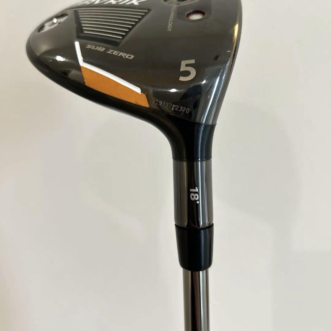 【美品】MAVRIK SUB ZERO 5番フェアウェイウッド 18°