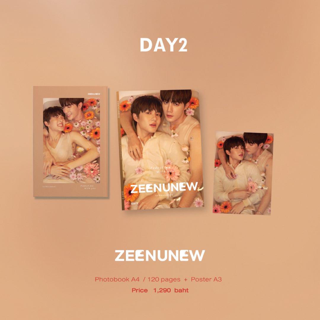 ZeeNuNew 公式写真集 ZeeNuNew 写真集 DAY1 DAY2