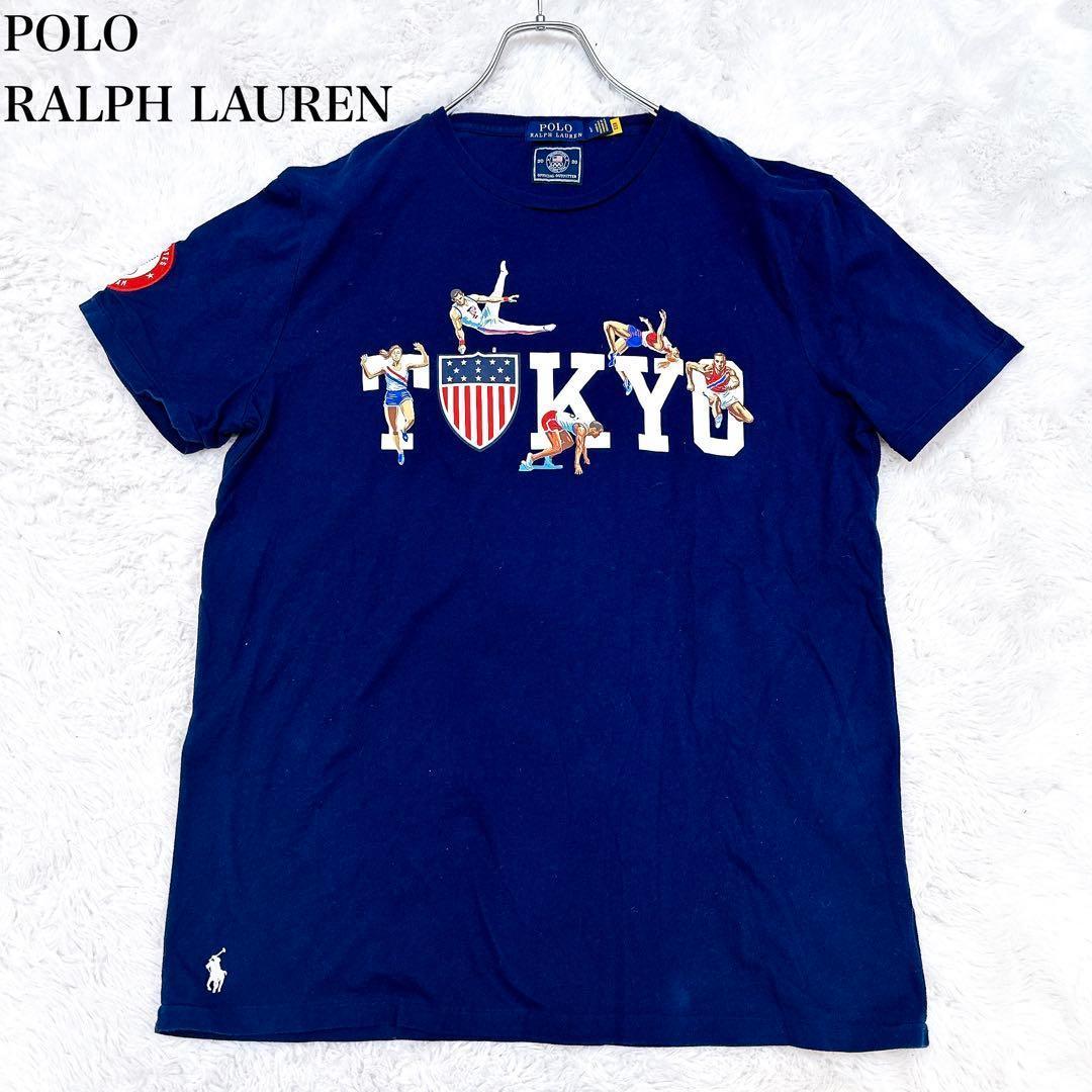 極希少　ポロラルフローレン　Tシャツ ネイビー　2020 オリンピック