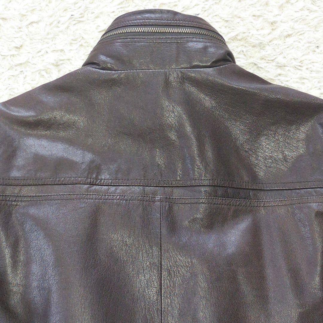 1-18 BARRAGEバレージ本革 レザージャケット M65ミリタリー