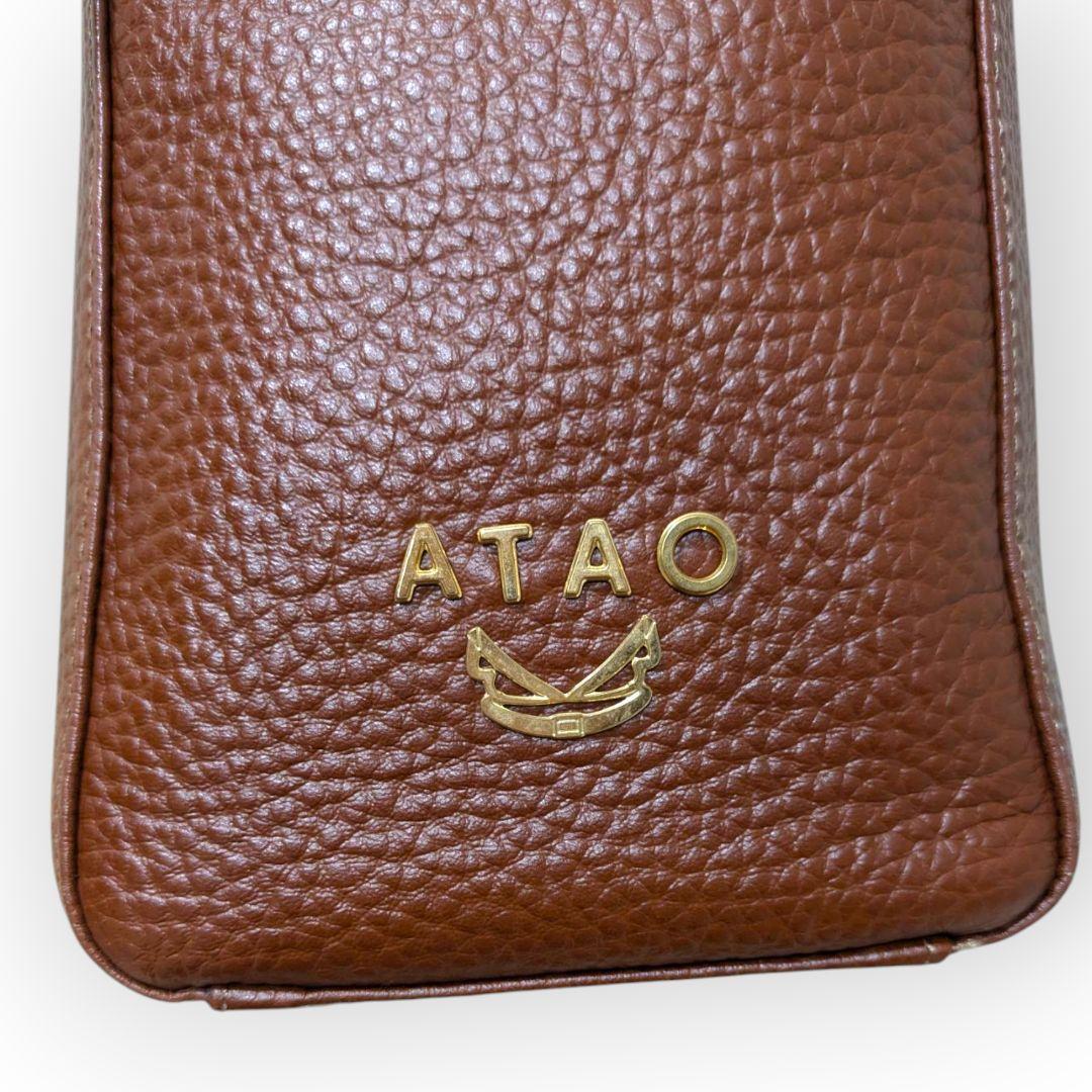 美品✨️【ATAO】アタオ ラボ ターンロック ハンドバッグ