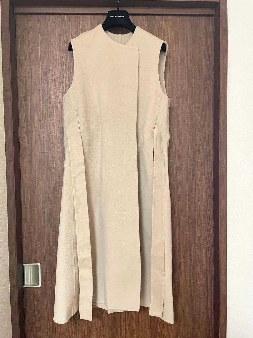 【新品】Deuxieme Classe ウールアンゴラロングベスト 【新品】Deuxieme Classe ウールアンゴラロングベスト