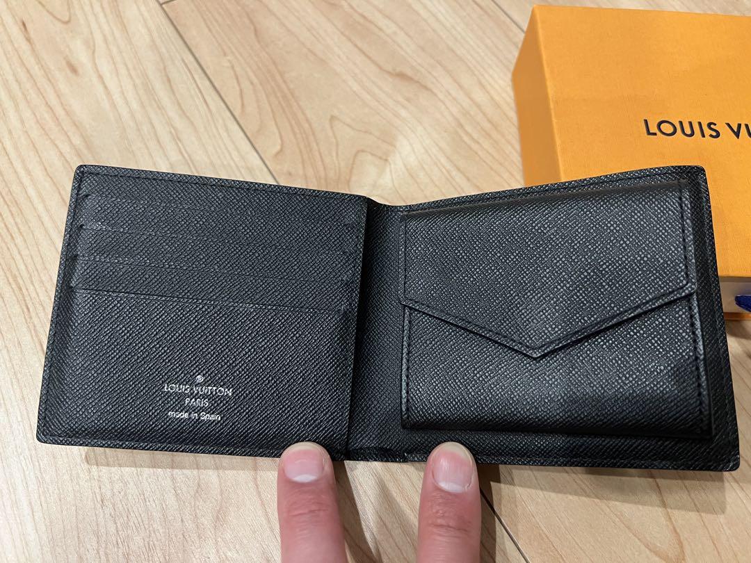 LOUIS VUITTON 二つ折り財布 ブラック