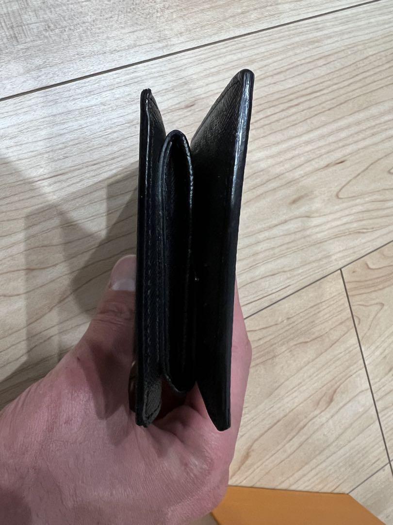 LOUIS VUITTON 二つ折り財布 ブラック