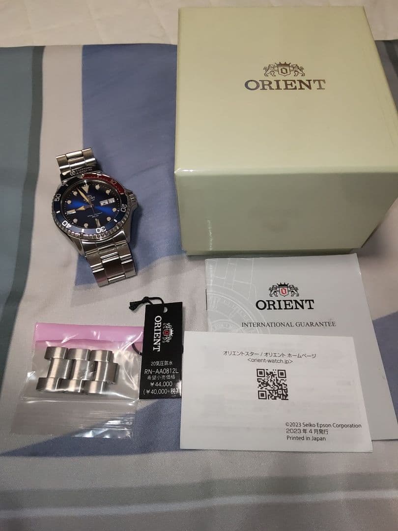 【美品】RN-AA0812L ペプシカラー オリエントマコ シリーズ 【美品】RN-AA0812L ペプシカラー オリエントマコ シリーズ