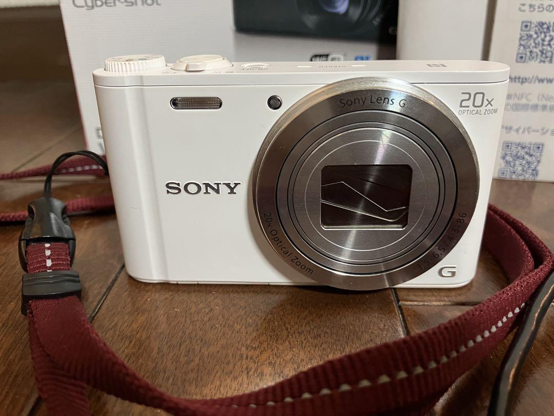 SONY Cyber-shot ホワイト DSC-WX350 ☆ケース付
